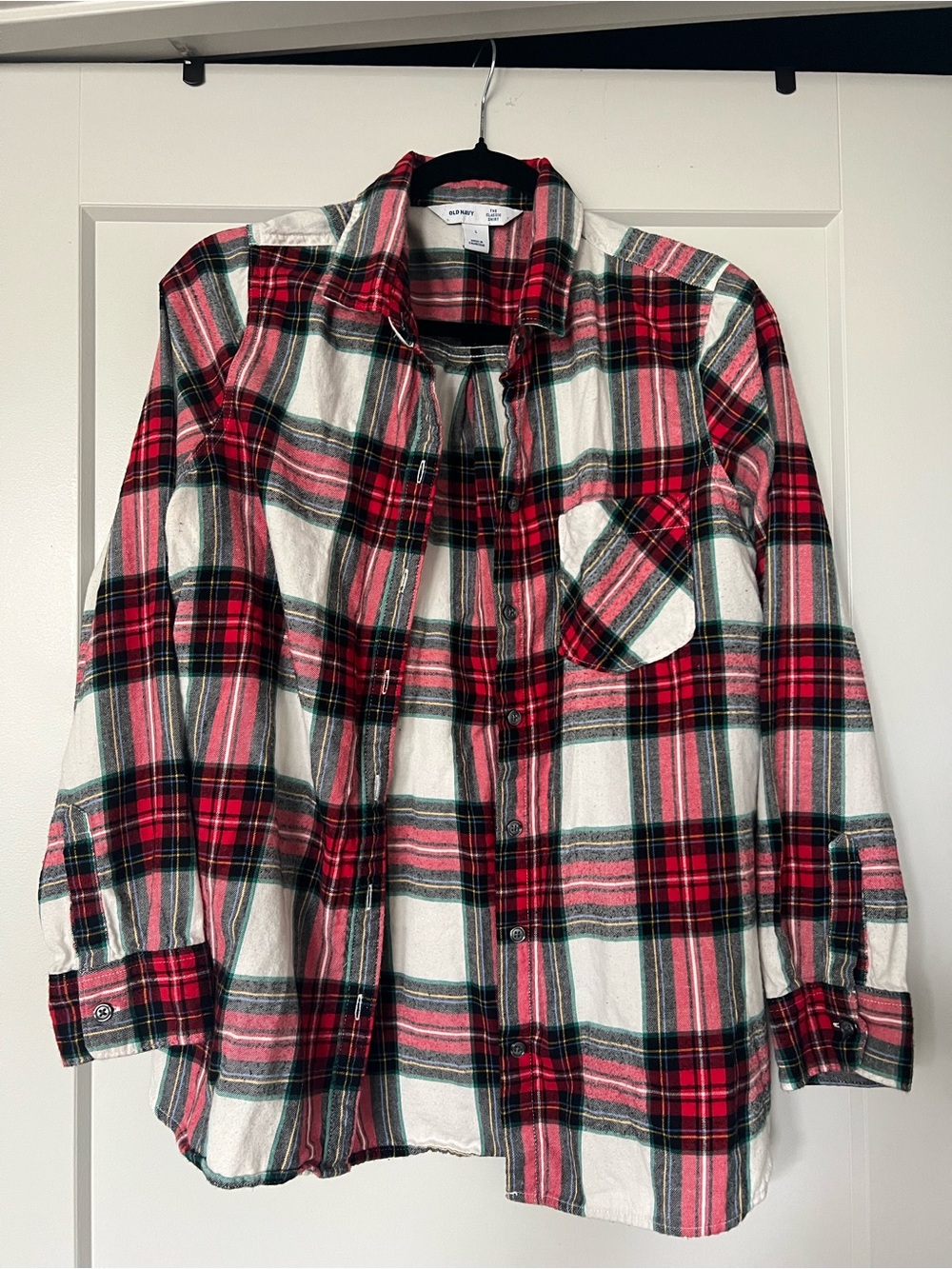 Plaid Red Flannel Shirt